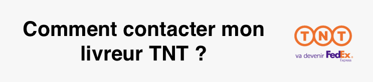 contacter livreur tnt 