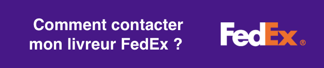 contacter livreur fedex
